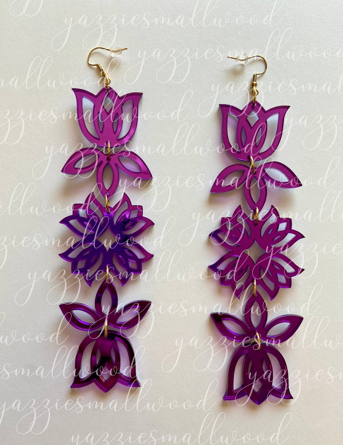 Tulip Floral XL earrings