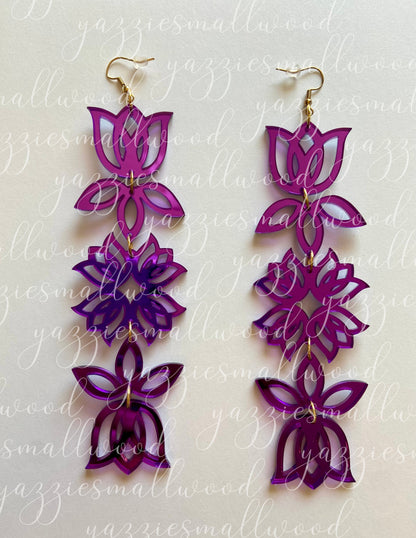 Tulip Floral XL earrings