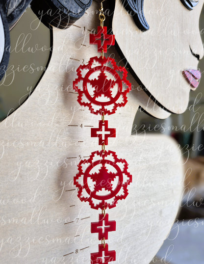 Spider Woman Lace XL earrings