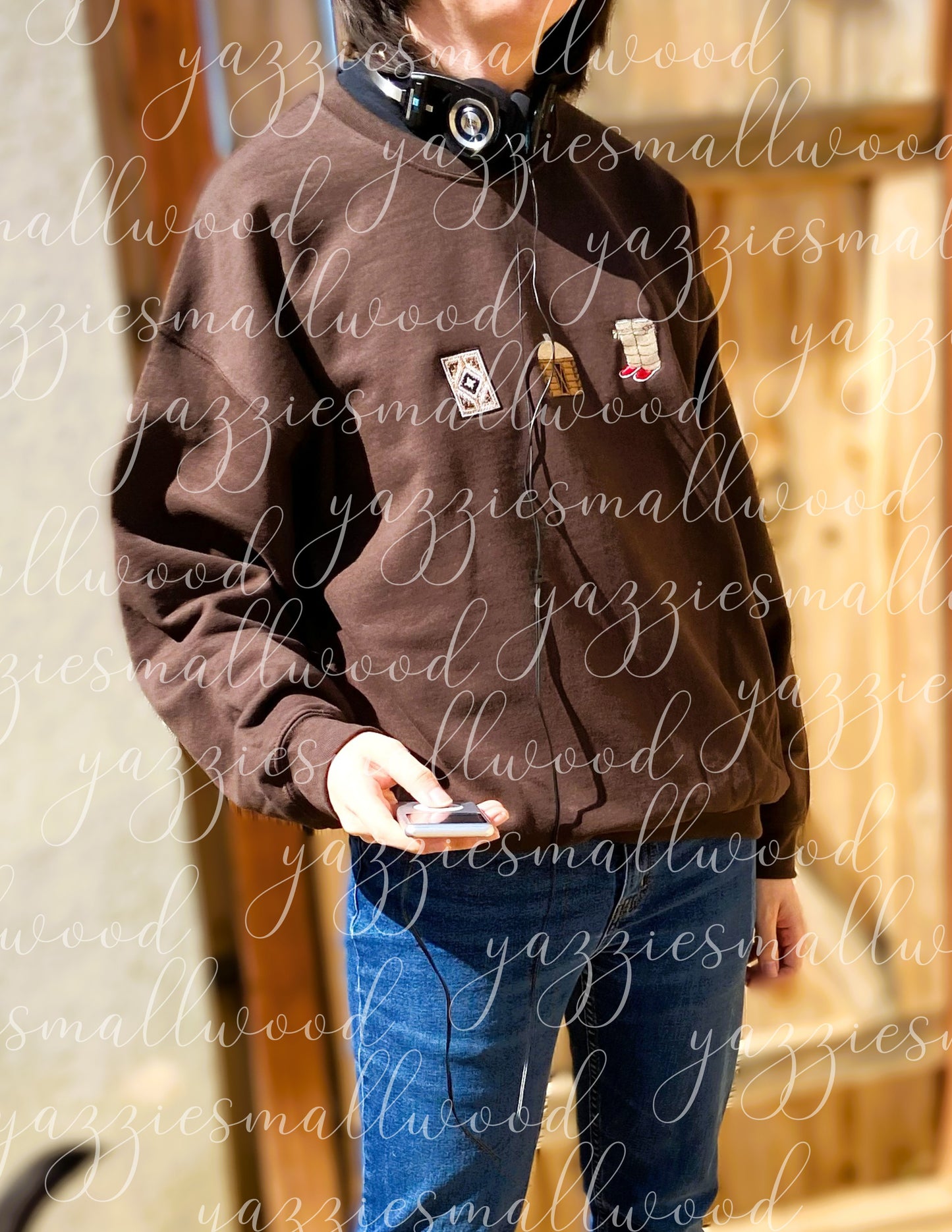 Navajo Culture Embroidered Crewneck