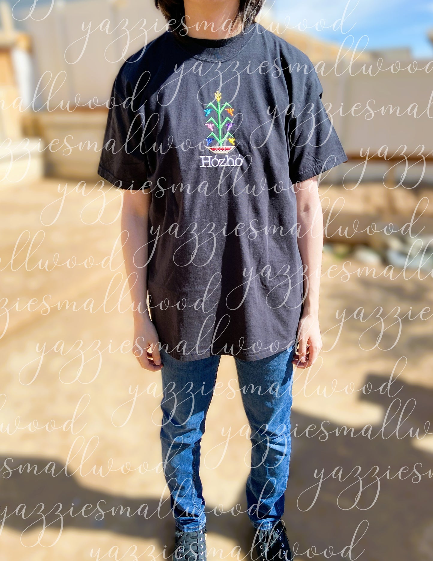 Hozho Embroidered T-shirt