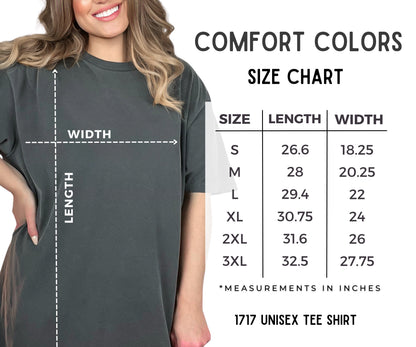 Skoden Stoodis Embroidered in Pepper Comfort Colors 1717 Tee
