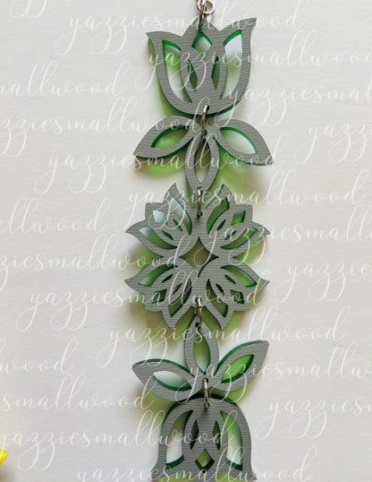 Tulip Floral XL earrings