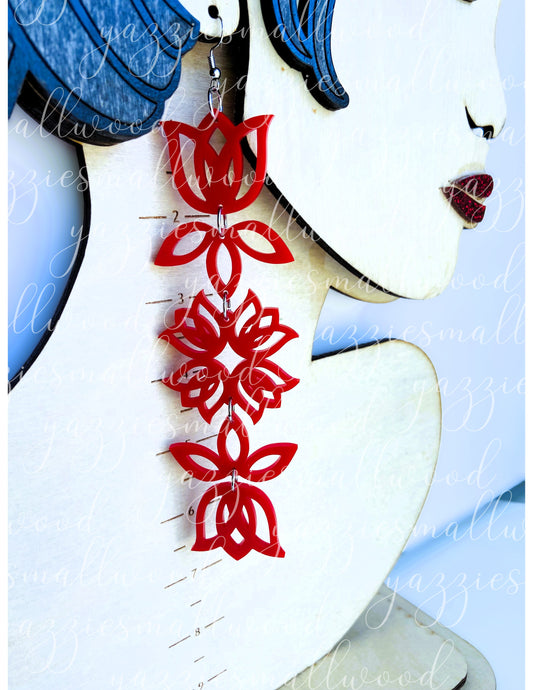 Tulip Floral XL earrings