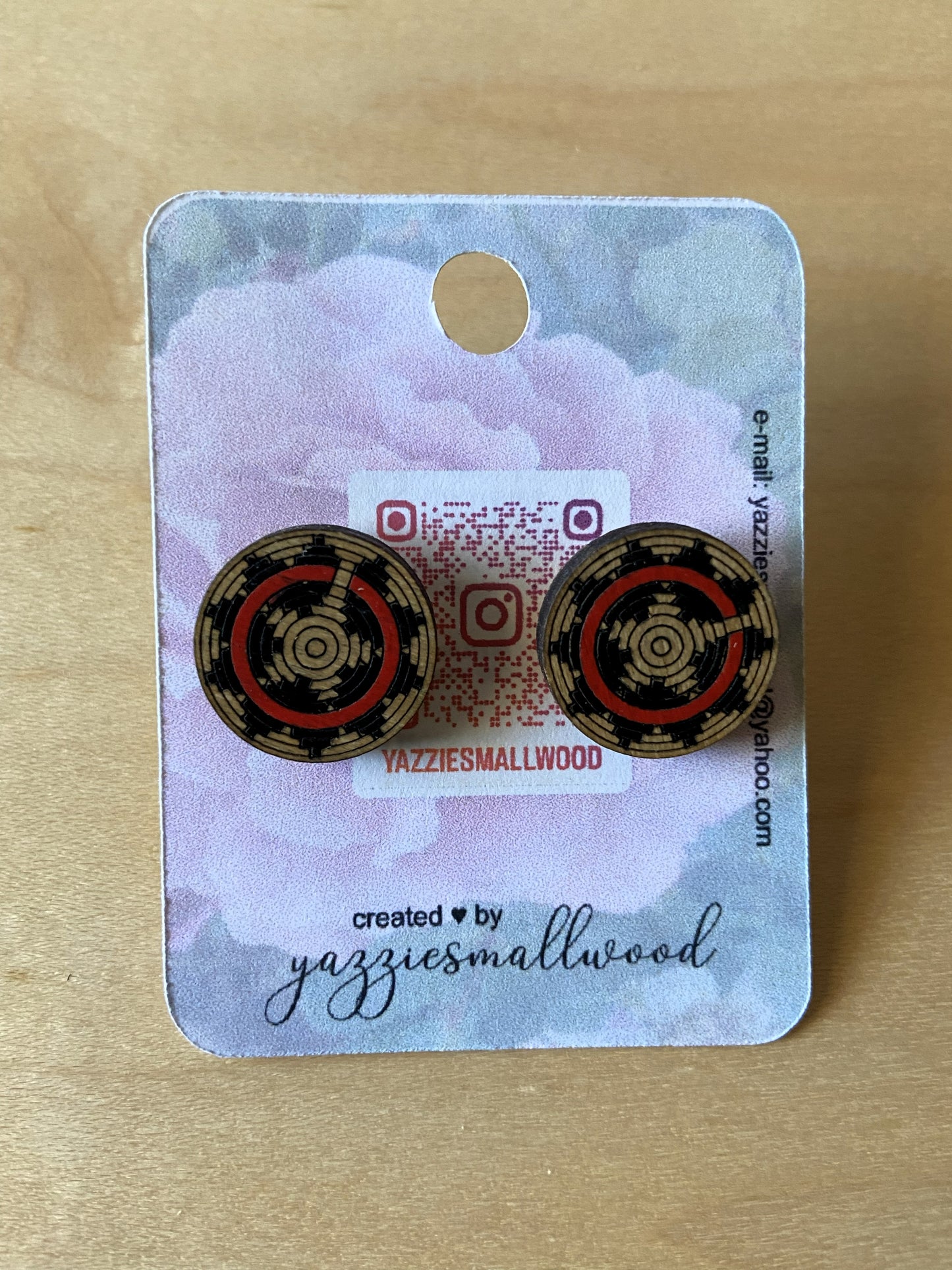 Navajo ceremonial basket wood stud