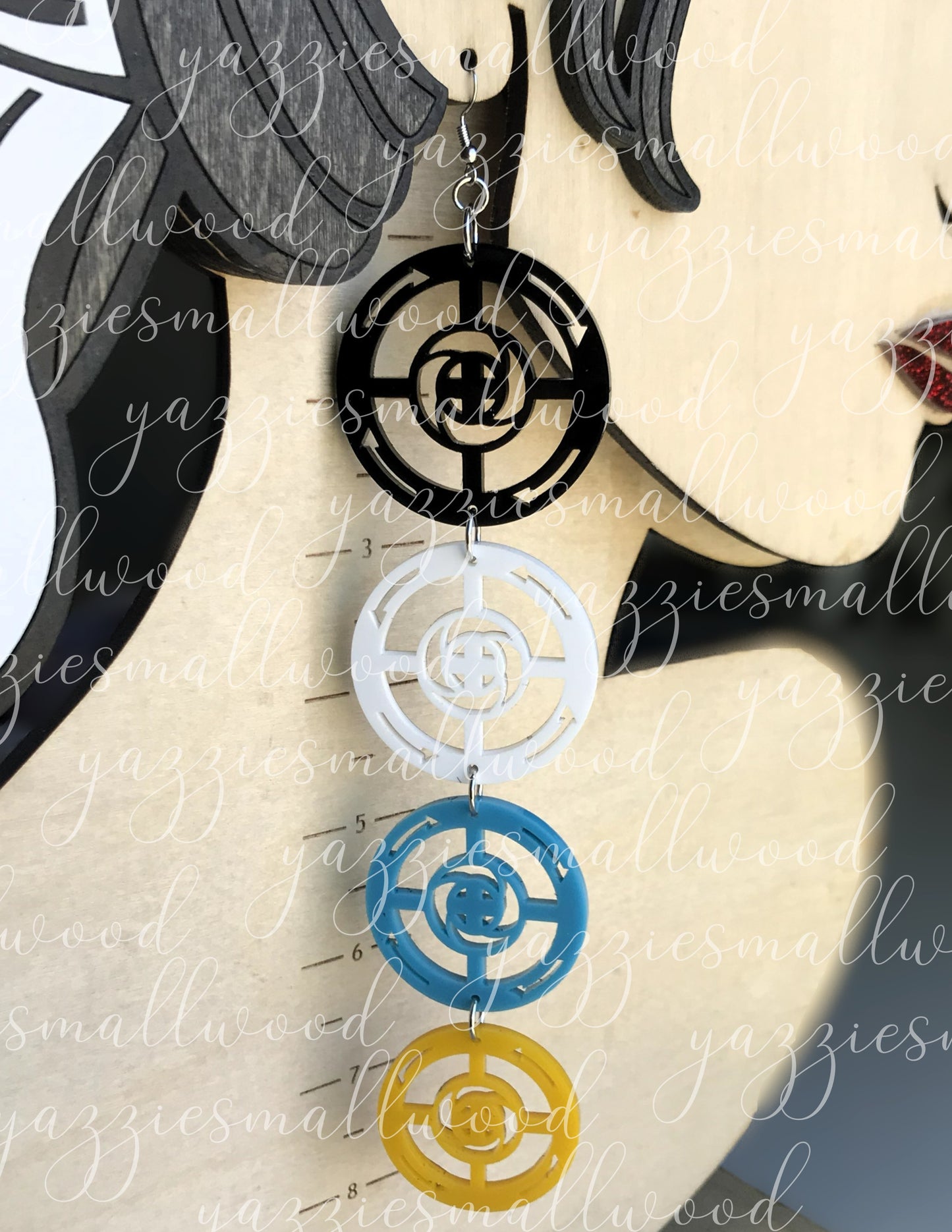 The Navajo Creation Story XL earrings