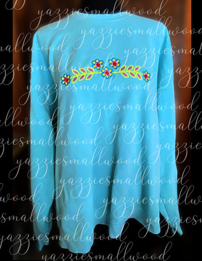 Floral Daisy Sweater