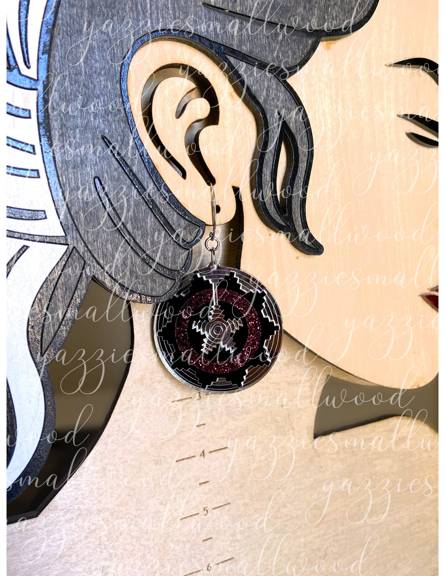 Navajo Basket Dangles XL
