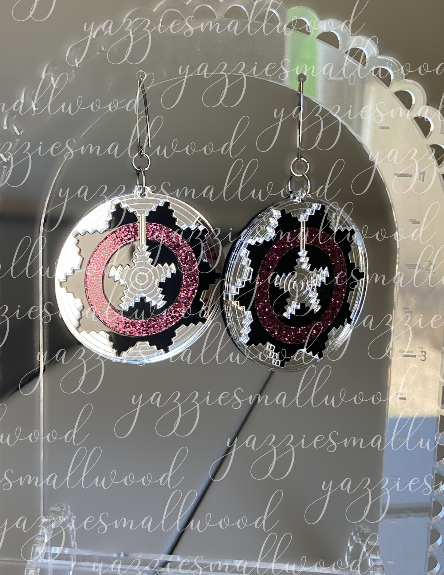 Navajo Basket Dangles XL