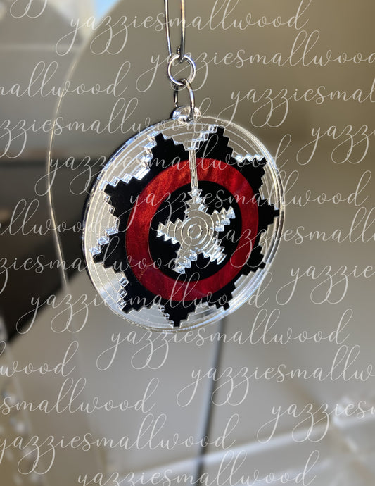 Navajo Basket Dangles XL