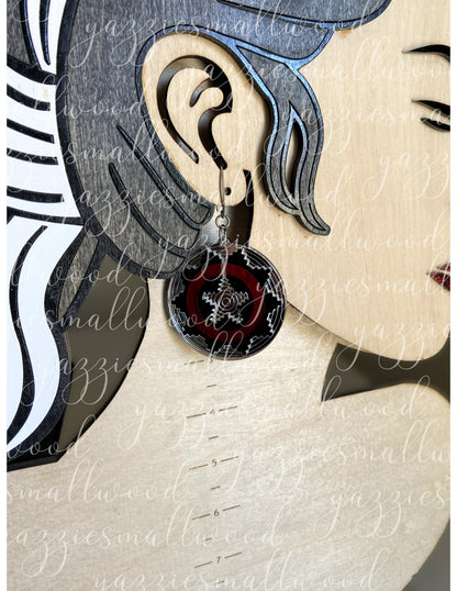 Navajo Basket Dangles XL