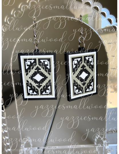 Navajo Rug Dangles