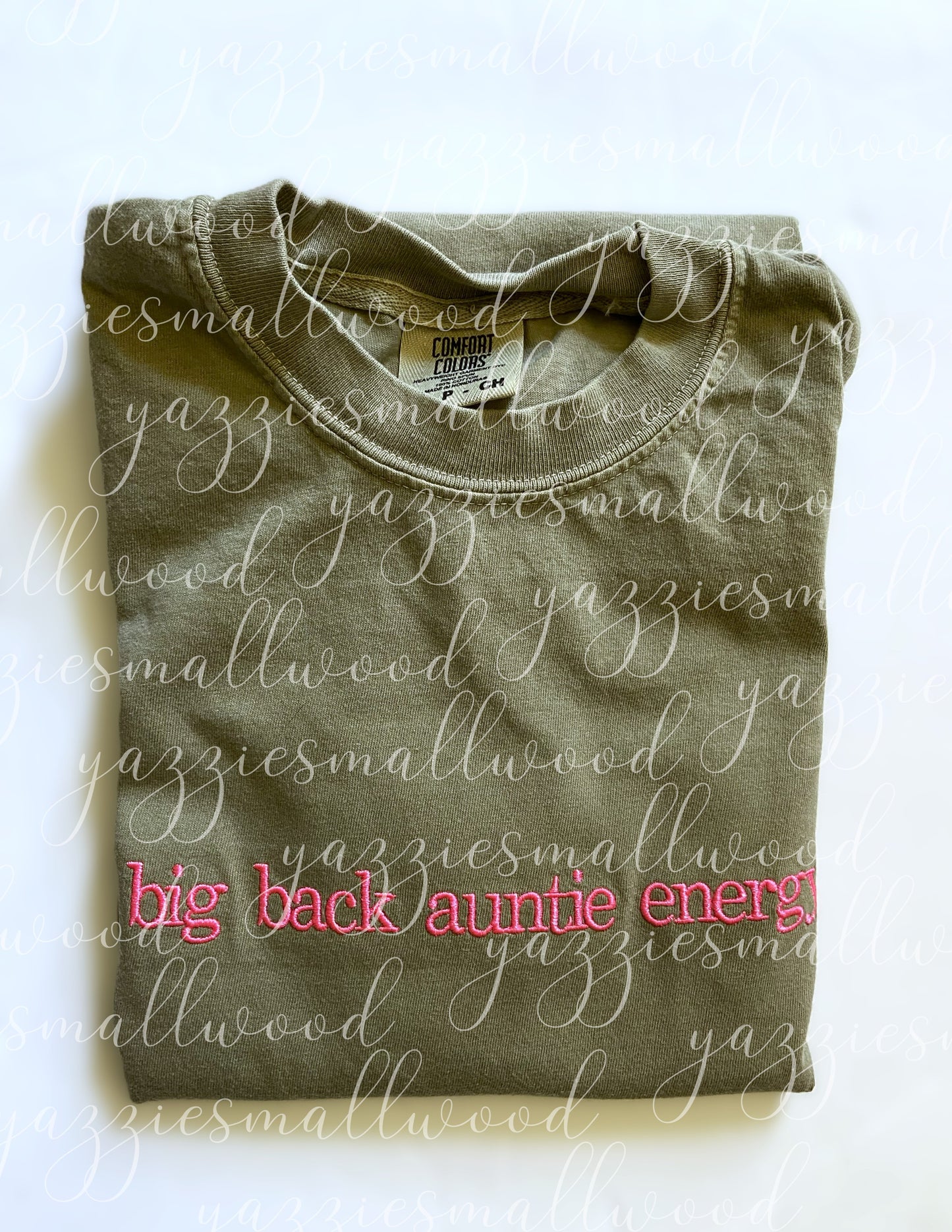 Big Back Auntie Energy Tee