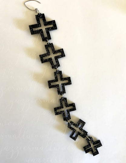 Yikaisdaha milky way XL earrings