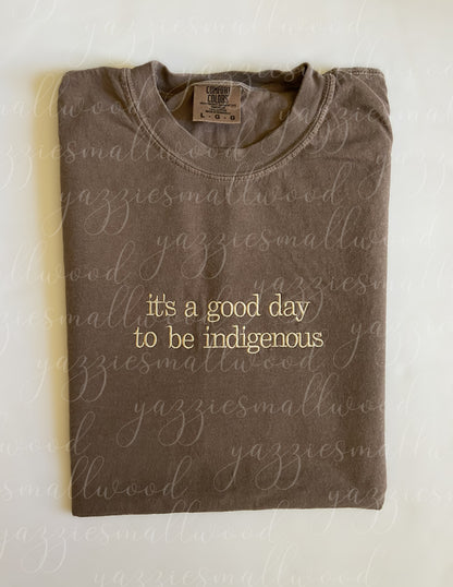 It's a good day to be indigenous Tee