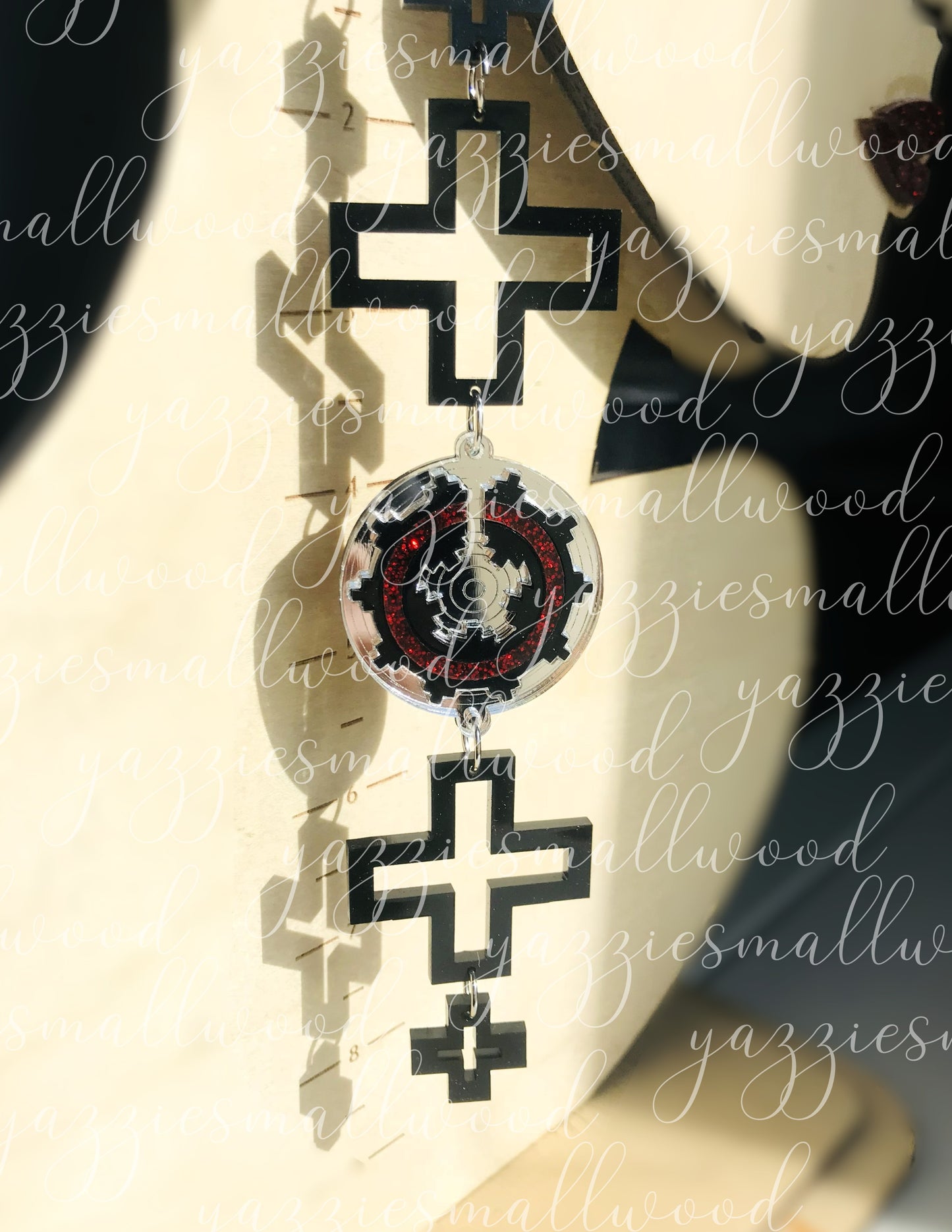 Navajo Glittering World XL Earrings