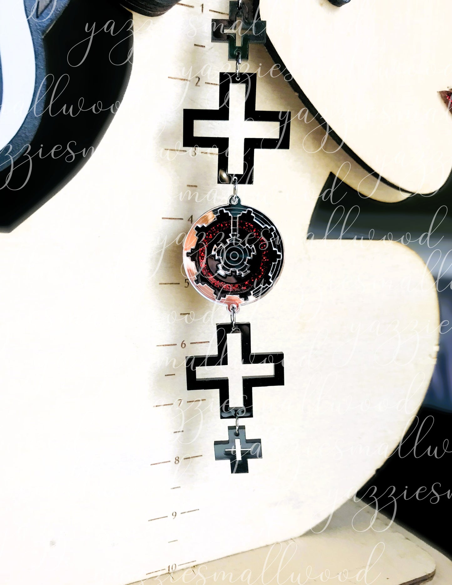 Navajo Glittering World XL Earrings