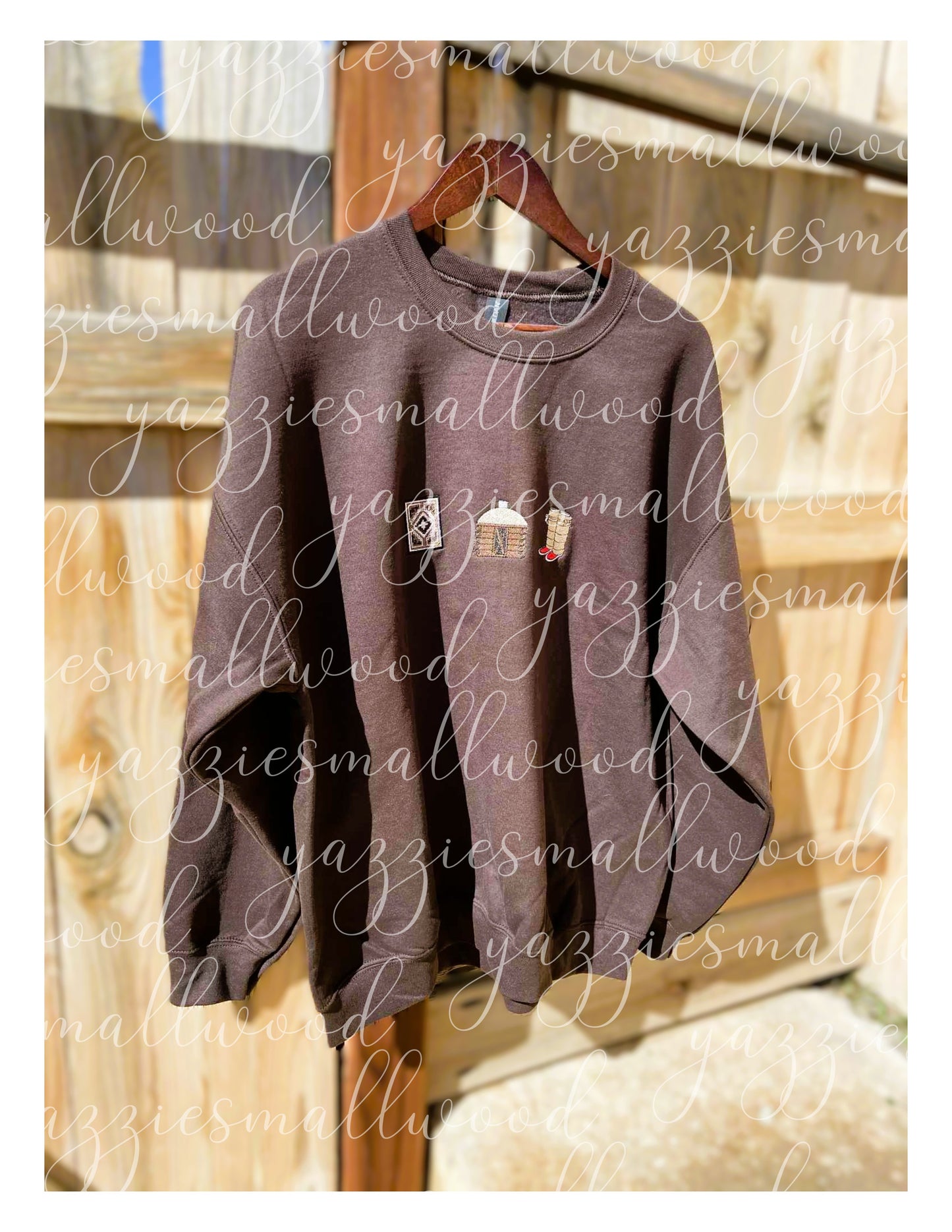 Navajo Culture Embroidered Crewneck