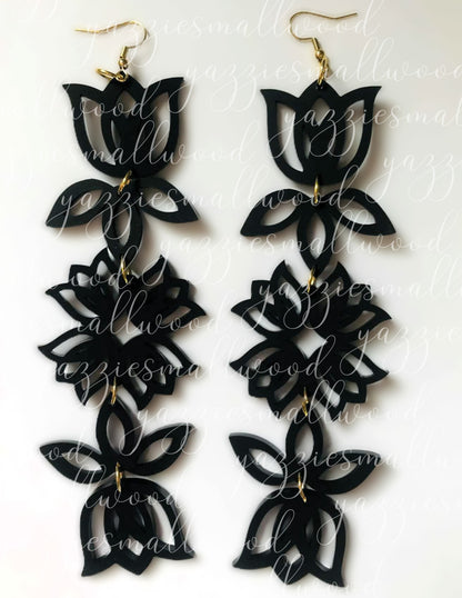 Tulip Floral XL earrings