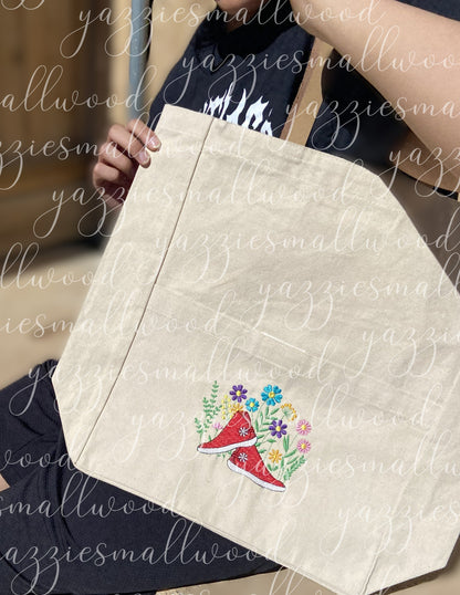 Navajo Moccasin Floral