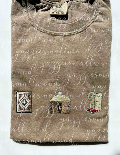 Navajo Culture Embroidered T-shirt